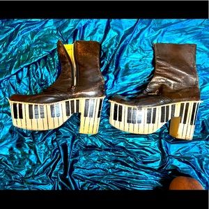 Platform shoes bundle. Three different design platform shoes.